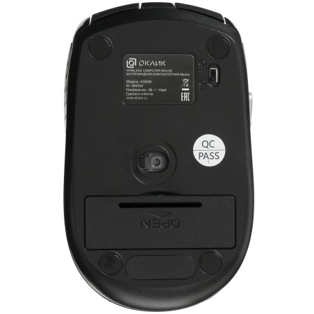 Мышь беспроводная Oklick 635MB черный, 1600 dpi, Bluetooth, кнопки - 6