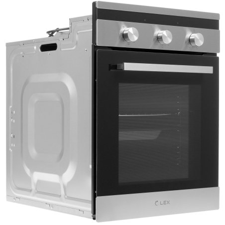 Духовой шкаф LEX EDM 4570 IX55 л, таймер, 7 функций, встраиваемый