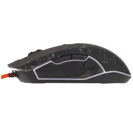 Мышь проводная Defender Draglen GM-907 черный, 7200 dpi, USB, кнопки - 6