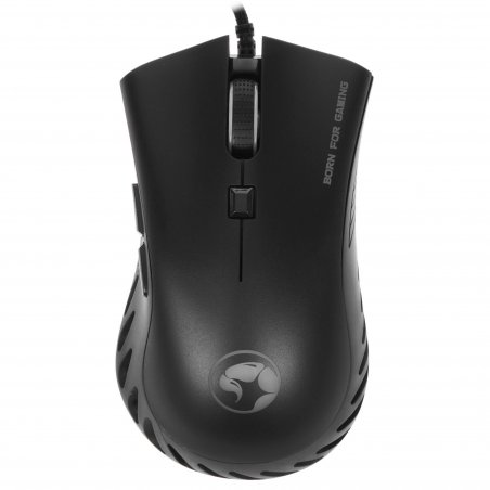 Мышь MARVO G950 Black USB Мышь игровая проводная оптическая, 4000dpi, Сенсор Avago A3050, 7 кнопок, RGB подсветка, Программируемые кнопки, Сменные боковины, USB, Кабель 1,8 м