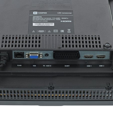 Телевизор Harper 40" 40F660T черный LED FHD 60Hz