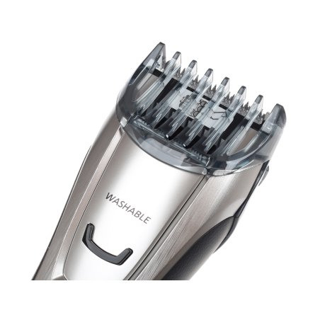 Машинка для стрижки Panasonic ER-GB80-S520 серебристый (насадок в компл:3шт)