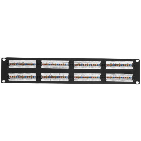 Патч-панель Lanmaster NM-PPU48C 19" 2U 48xRJ45 кат.5e UTP
