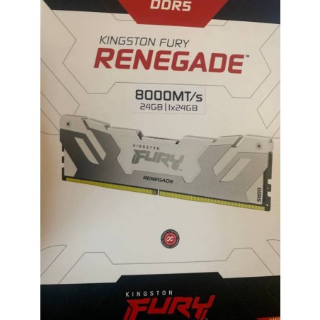 Оперативная память Kingston Fury Renegade, DDR4, 32Gb (1x32Gb), 3200MHz, CL16, DIMM, с радиатором, черный