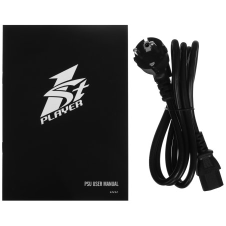 Блок питания 1STPLAYER DK PREMIUM PS-600AX, 600Вт, 80 PLUS Bronze, 120мм, черный