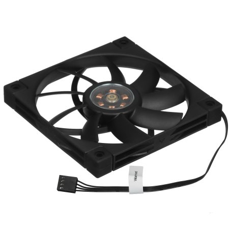 Вентилятор для корпуса DEEPCOOL FT12 SLIM черный, 120 мм, 1850 об/мин, 25.6 дБ, 4 pin