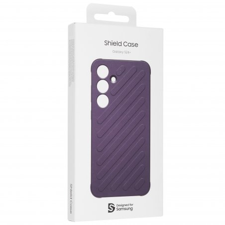 Чехол (клип-кейс) Samsung для Samsung Galaxy S24+ Shield Case S24+ светло-серый (GP-FPS926SACJR)