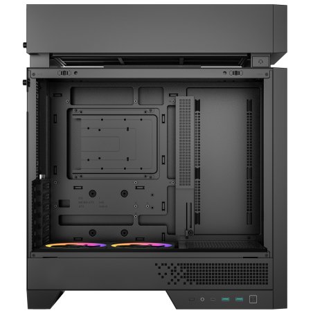 Корпус DeepCool CL660, Midi-Tower, чёрный, 2 x 120 мм