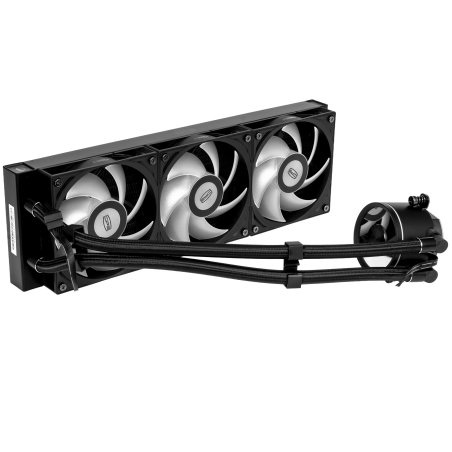 Система охлаждения PCCooler DA360 Pro ARGb черный 120мм алюминий+медь 2200rpm 33.7db 4-pin 300W