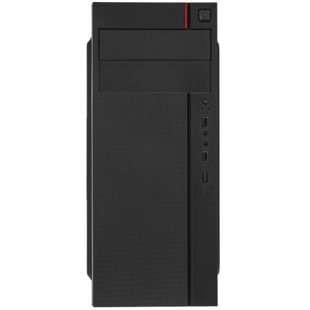 Компьютерный корпус Miditower ExeGate AA-440U (ATX, без БП, 2*USB+1*USB 3.0, аудио, черный)
