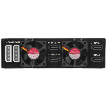 Корзина для HDD Exegate EX264647RUS HS425-01 (универсальная, на 4*2,5" SATA/SAS HDD, занимает 1*5,25" отсек)