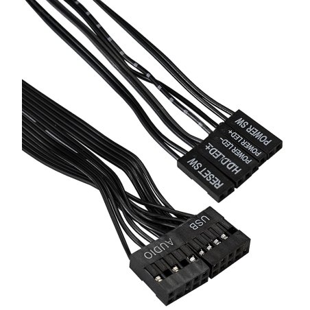 Компьютерный корпус Minitower ExeGate BAA-113-AAA350 (mATX, БП AAA350 с вент. 8см, 2*USB, аудио, черный)