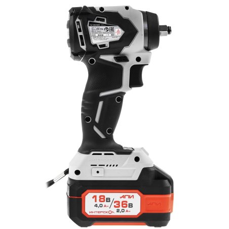 Гайковерт аккумуляторный ударный ИНТЕРСКОЛ GAU-250/36VE