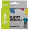 Картридж струйный Cactus CS-C2P11AE № 651 многоцветный (18мл) для HP 5575/5645 OJ 202/252