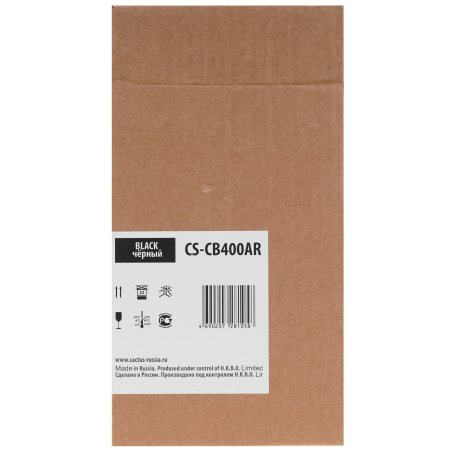 Картридж лазерный Cactus CS-CB400AR черный (7500 стр.) для HP CLJ CP4005