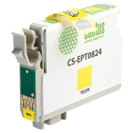 Картридж струйный Cactus CS-EPT0827 черный/голубой/пурпурный/желтый/светло-голубой/светло-пурпурный (82.8 мл) для Epson Stylus Photo R270/290/RX590