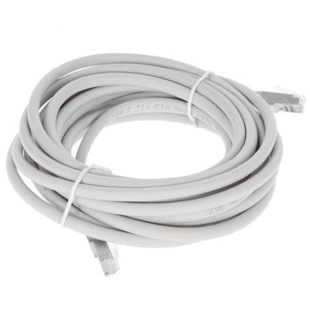 Пaтч-корд Rexant F/UTP, кат.6, RJ45-RJ45, экранированный, PVC серый, 5м