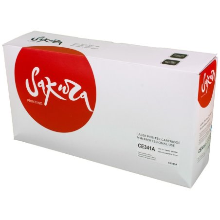 Картридж лазерный Sakura CE341A для HP LJ 700/775, синий, 16 000 к.