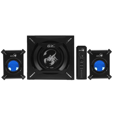 Колонки Genius SW-G2.1 2000 II, 45 W, 100–240 V, color: черный