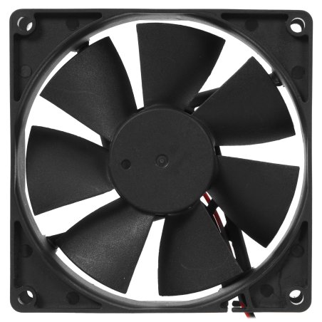 Вентилятор для корпуса Rexant RX 9225MS 24VDC черный, 92 мм, 2500 об/мин, 30 дБ, 2 pin