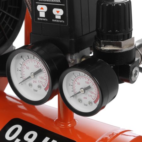 Компрессор PATRIOT WO 10-120 525306370 Безмасляный, 0,65 кВт, 2850 об/мин, 120 л/мин, 10 л, 8 бар