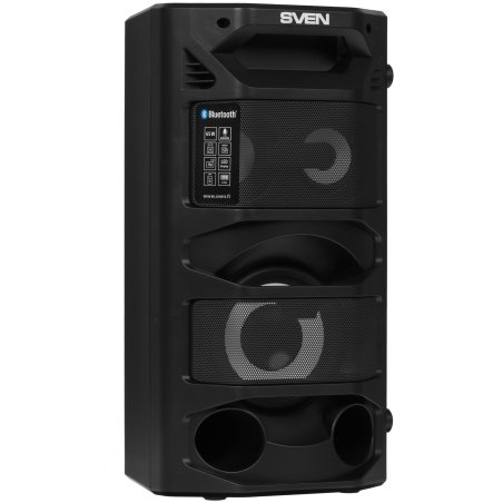 Мобильные колонки Sven PS-670 2.0 черные 2x32.5W Bluetooth