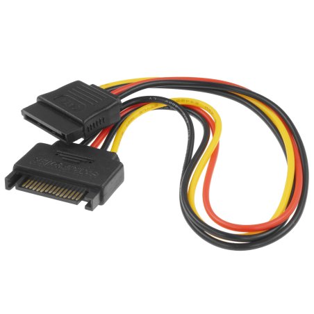 Удлинитель кабеля питания SATA Cablexpert CC-SATAMF-01, 15pin(M)/15pin(F), 30см