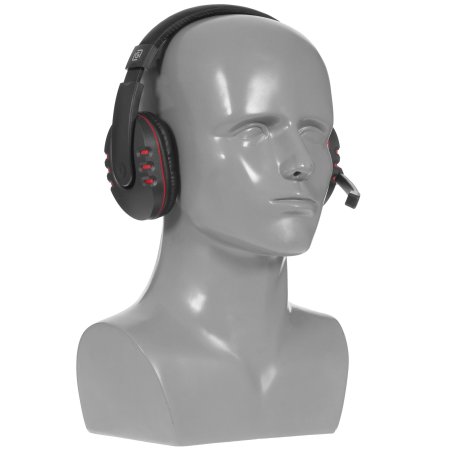 Наушники мониторные Oklick HP-M211V 1.8м черный проводные (оголовье)