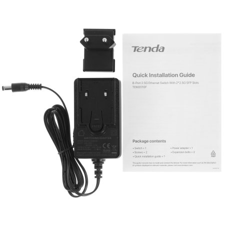 Коммутатор 8PORT 2.5G /2SFP TEM2010F Tenda