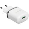 Сетевое зарядное устройство BOROFONE BA36A High speed QC 3.0 один порт USB, 5V, 3.0A, белый