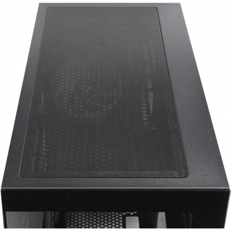 Компьютерный корпус Chieftec Vista черный без БП ATX 3x120мм 1xUSB2.0 1xUSB3.0 1xUSB3.1 audio bott PSU
