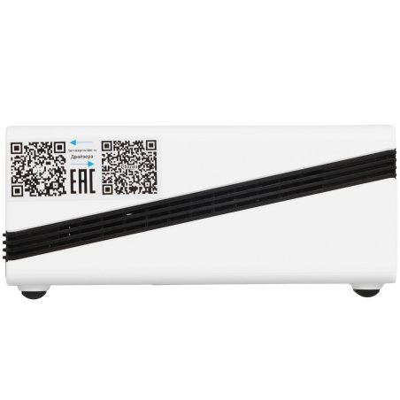 Мини ПК Chuwi UBox Ryzen 5 6600H (3.3) 16Gb SSD 512Gb 660M Win11Pro 2x2.5GbitEth WiFi BT 90W белый/черный