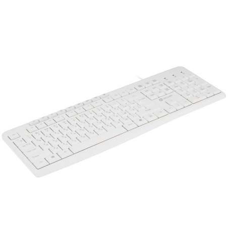 Комплект клавиатура + мышь Оклик S650 клав:белый мышь:белый USB Multimedia (1875257)