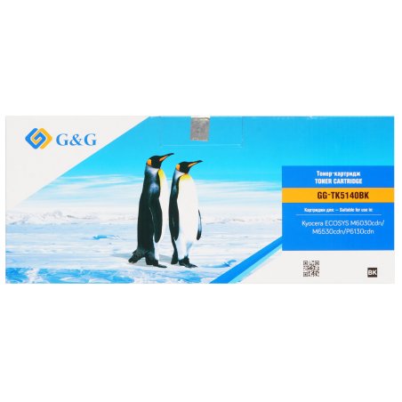 Картридж лазерный G&G GG-TK5140BK черный (7000стр.) для Kyocera Ecosys M6030cdn/M6530cdn/P6130cdn