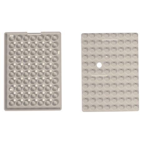 Корпус RA181 белый для микрокомпьютера Raspberry Pi 3 ACD White ABS Plastic Building Block case for Raspberry Pi 3