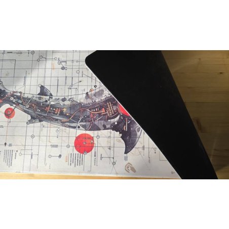 Коврик для мыши Cactus Game Over 700x400x4мм (CS-MP-COR01XLL)