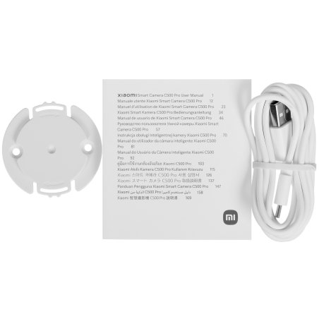 Камера видеонаблюдения IP Xiaomi Smart Camera C500 Pro, 1632p, 4 мм, белый MJSXJ16CM