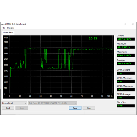 Накопитель SSD Crucial P310 500GB PCIe Gen4 NVMe 2280 M.2 SSD CT500P310SSD8