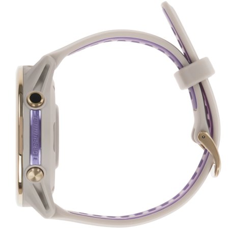 Смарт-часы Garmin Forerunner 970 золотистый титановый безель, серо-фиолетовый ремешок 47мм