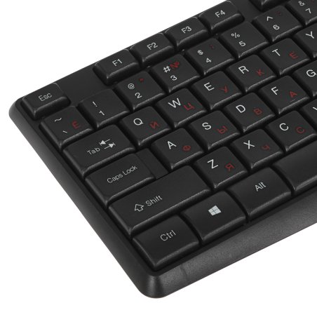 Клавиатура проводная Acer OKW121 (ZL.KBDEE.00B), USB, черный