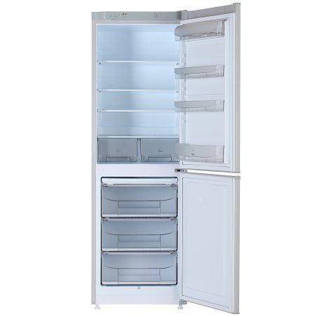 Холодильник Pozis RK-139 серебристый глянц. двухкамерный 188/97 л морозилка снизу