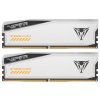 Оперативная память Patriot Viper Elite 5 TUF Gaming, DDR5, 48Gb (2x24 Gb), 6000 MHz, CL36, DIMM, радиатор, RGb, белый