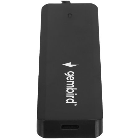 Разветвитель USB3.1 Gembird UHB-C425, 2xUSB, 2xType-C, с доп.питанием (порт Type-C), кабель Type-C 19см