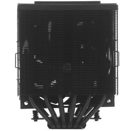 Кулер для процессора Thermalright Royal Knight 120 SE (4-pin PWM, 155мм, Ni/Cu, 6x6мм, 2x120мм, 66.17CFM/59CFM, 25.6dBA/26.1dBA, 1500RPM/1800RPM, S: 1200, 1700, 1851, 115X, AM4, AM5, silver, black)