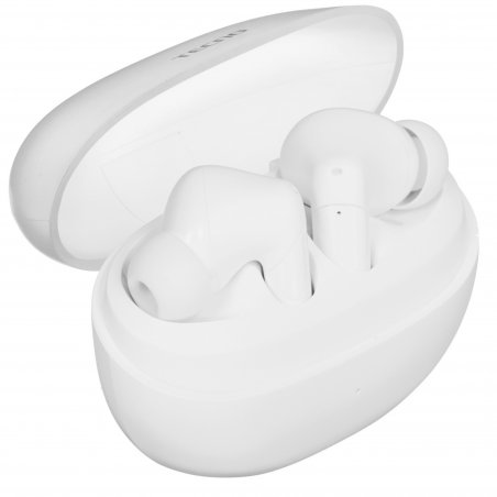 Наушники TWS Tecno Buds 4 черный, внутриканальные, Bluetooth, до 6 ч