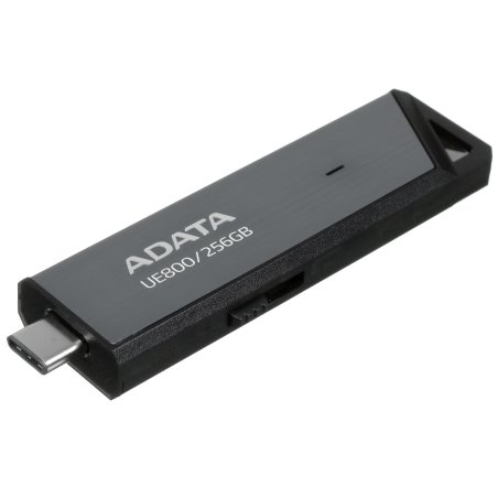 Флешка USB ADATA UE800 (AELI-UE800-256G-CSG), 256Gb, Type-C USB 3.2, R/W 1000/950, серебристый