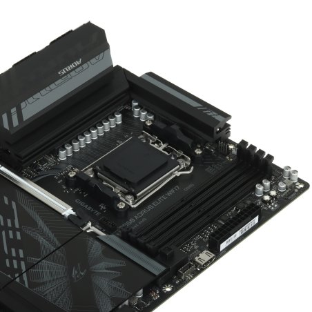 Материнская плата Gigabyte Z890 AORUS ELITE WIFI7 ICE, LGA 1851, Intel Z890, 4xDDR5, 4xSATA, 4xM.2, 1xPCIe 5.0 x16, 2xPCIe 4.0 x4, 1xDP, 1xUSB-C (DP), 1x 2.5Gb LAN, 4xUSB-A 2.0, 3xUSB-A 3.2 Gen 1, 2xUSB-A 3.2 Gen 2, 1xUSB-C 3.2 Gen 2 (Thunderbolt 4), 2x3.