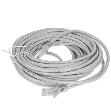 Патч-корд медный UTP Cablexpert PP10-10M кат.5, 10м, литой, многожильный, серый