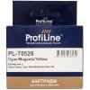 Картридж струйный ProfiLine PL-T0520 для принтеров Epson Stylus Color 400/600/800/850/860/1520 Cyan/Magenta/Yellow 25 мл