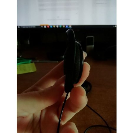 Наушники накладные Panasonic RP-HS46E-W 1.1м белый проводные (крепление за ухом)